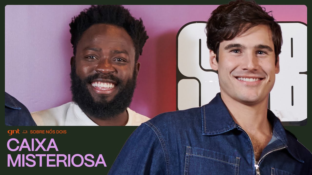 Nicolas Prattes e Douglas Silva testam a sintonia com a CAIXA MISTERIOSA! | Sobre Nós Dois | GNT