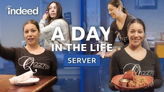A Day in the Life of a Server | Indeed