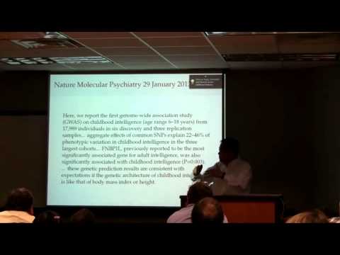 Genetic Architecture of Intelligence (improved sound quality)