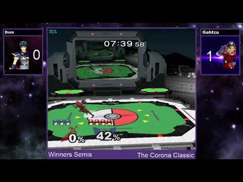The Corona Classic Winners Semifinals | Dom (Marth) vs Gahtzu (Captain Falcon)