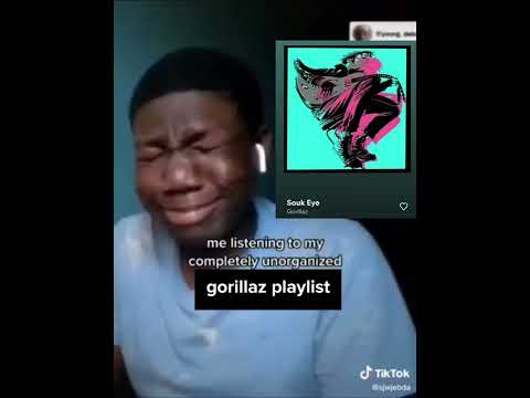 listening to gorillaz be like