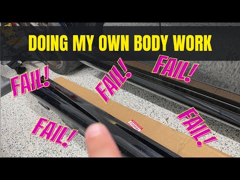 Fixing and Replacing Rocker Panel on Mercedes
