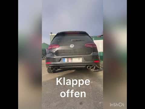 Golf 7R OPF Original vs. Akrapovic exhaust sound