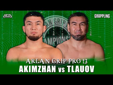 Zhasulan Akimzhan - Ermek Tlauov - AIGA - Arlan Grip PRO 13 - Grappling