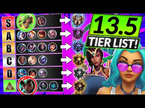 NEW UPDATED TIER LIST (Patch 13.5) - BEST META Champions to MAIN - LoL Update Guide