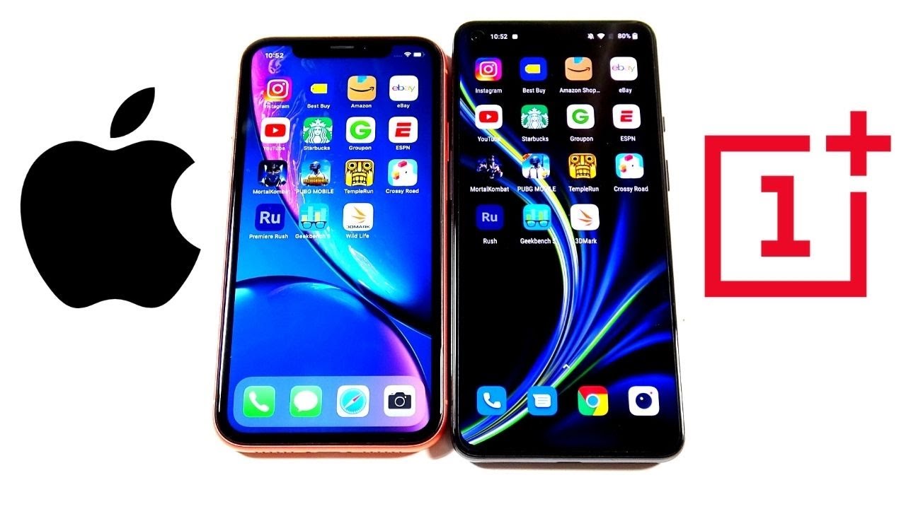 iPhone XR vs OnePlus 9 Speed Test!