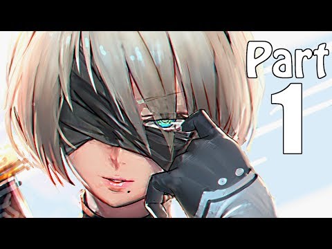 NieR Automata Gameplay Walkthrough Part 1- 2B (PS4 Gameplay) [Route A]