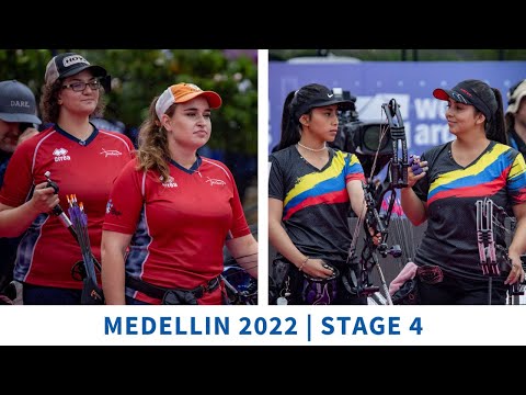 Great Britain v Colombia – compound women team gold | Medellin 2022 World Cup S4