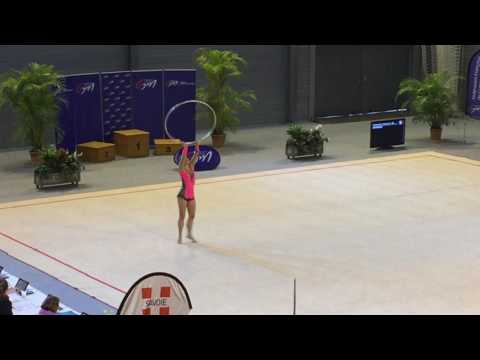 Ilana Blusson cerceau - Nat B 18 ans et + - France Chambéry 2017