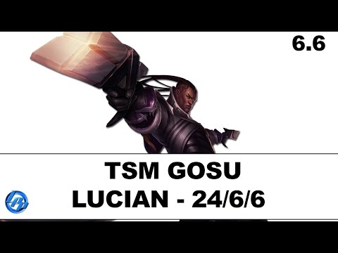 TSM Gosu - Lucian vs Jhin - NA Ranked