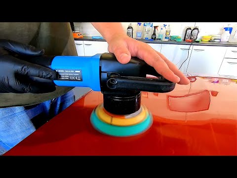 How to polish a car with a DA polisher DAS6 pro for Beginners