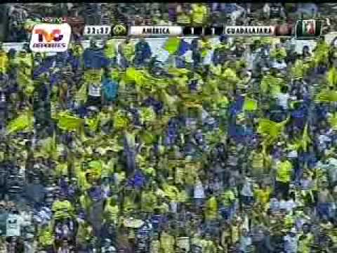 Gol Sebastian Dominguez America vs. Guadalajara TVC Deportes