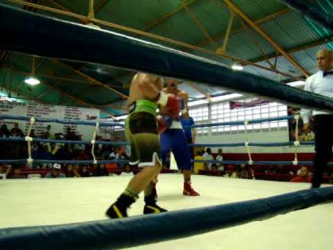 Momentos de la Cartelera de Boxeo Profesional Internacional