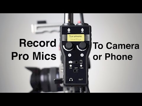 SARAMONIC UWMIC9 HU9 RANKINIS MIKRAS, skirtas UWMIC9 video