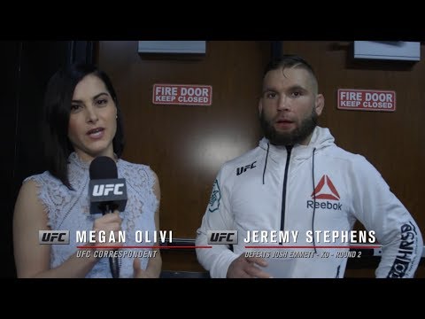 UFC Orlando: Backstage Interview with Jeremy Stephens