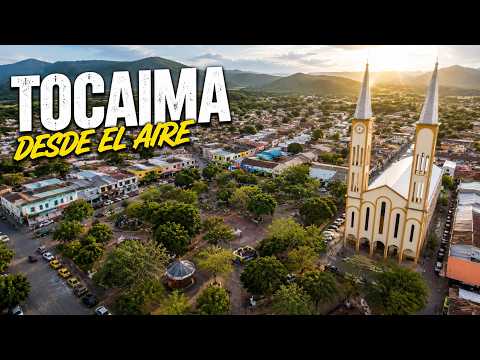 Así se Ve TOCAIMA desde el Cielo 🚁 | Parque Principal, Iglesia y Centro Histórico en 4K