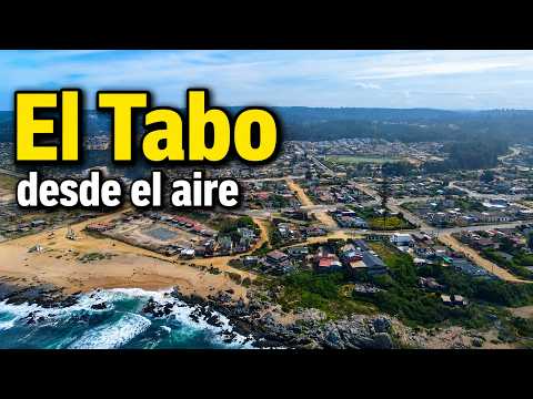 El Tabo desde el aire | Mar, playa y paisajes de la costa chilena