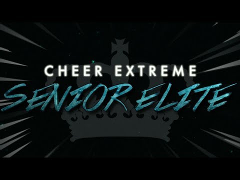 Cheer Extreme Senior Elite 2017-18