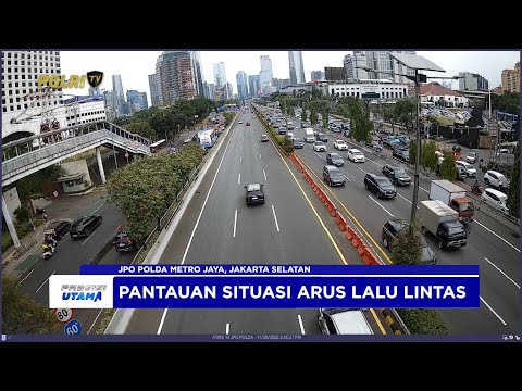 NTMC POLRI - PANTAUAN ARUS LALU LINTAS SORE 28/11/2025
