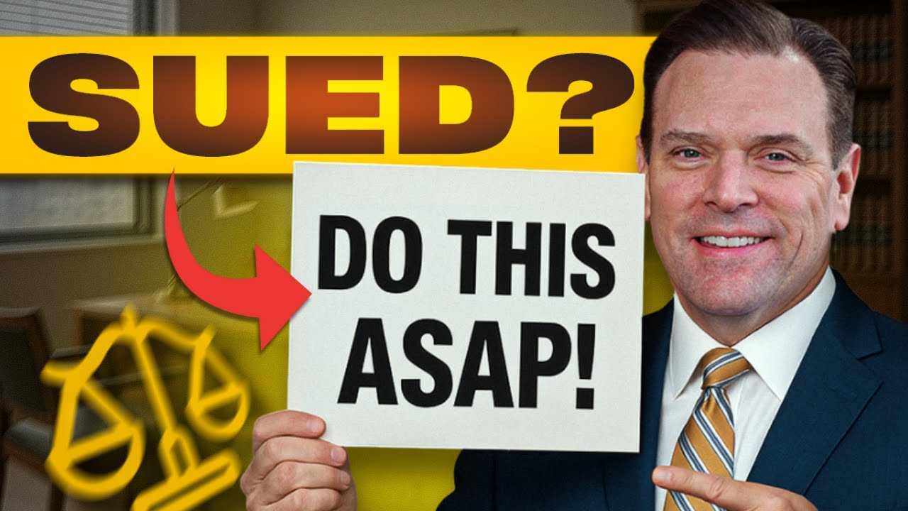 Being Sued by a Debt Collector in 2025... Do THIS Next