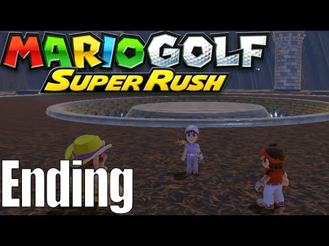 Ending Cutscenes! Snow King Boss Guide! Mario Golf Super Rush Pt7