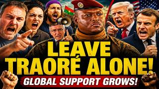 Leave Traore Alone! White Folks Throw Massive Support Behind IBRAHIM TRAORE