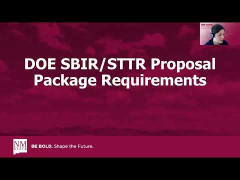FY23 DOE SBIR Phase I Release II Proposal Requirements