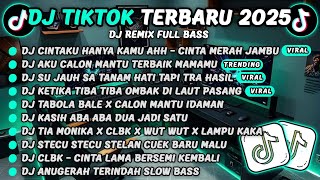 Download lagu DJ TIKTOK TERBARU 2025-🎵DJ CINTAKU HANYA KAMU AHH - CINTA MERAH JAMBU🎵DJ AKU CALON MANTU FULL ALBUM mp3