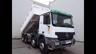 Camion-benne Mercedes-Benz Actros 4141 3 pedal tambours eps | Image 4 - Autoline