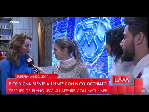Awkward moment: Flor Vigna vs. Nico Occhiato after shutting out Mati Napp