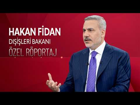 Dışişleri Bakanı Hakan Fidan TRT Haber'e konuştu