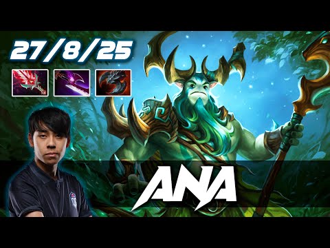 ana Nature's Prophet Carry [27/8/25] - Dota 2 Pro Gameplay [Watch & Learn]