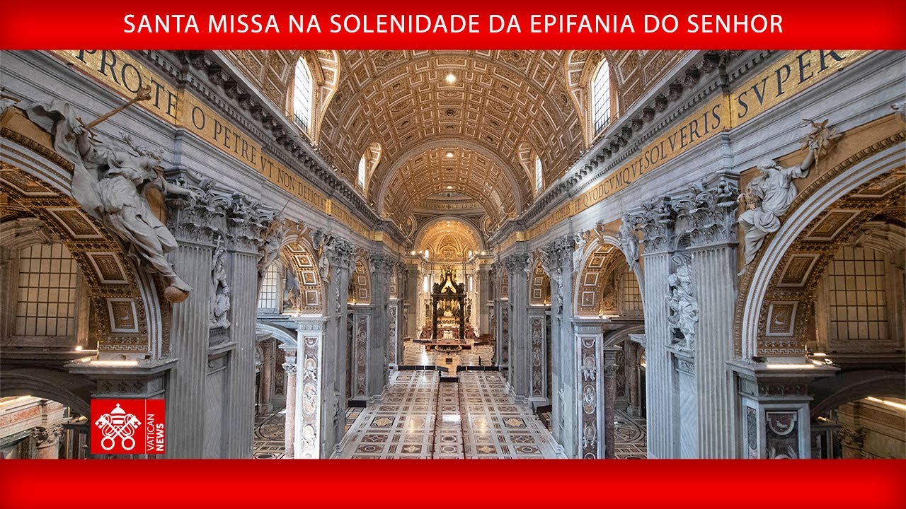 Santa Missa na solenidade da Epifania do Senhor 06 de janeiro de 2025- Papa Francisco