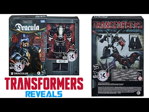 Dracula X Transformers DRACULUS Universal Monsters REVEALED Thoughts