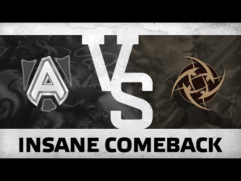 Insane comeback! by Alliance vs NiP @ Frankfurt Major
