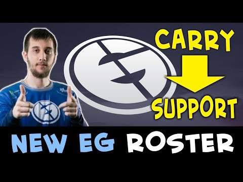 New EG — Arteezy to support? Hard practicing 5 position