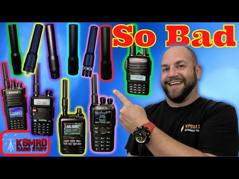 Why Do I love These Terrible VHF/UHF Ham Radio HT Antennas??