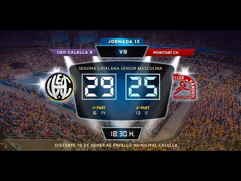 Handbol Sènior: UEH Calella B vs MONTGRÍ CH
