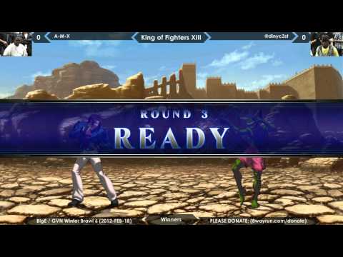 Winter Brawl 6 - KOF13 W - A-M-X VS @dinyc3st