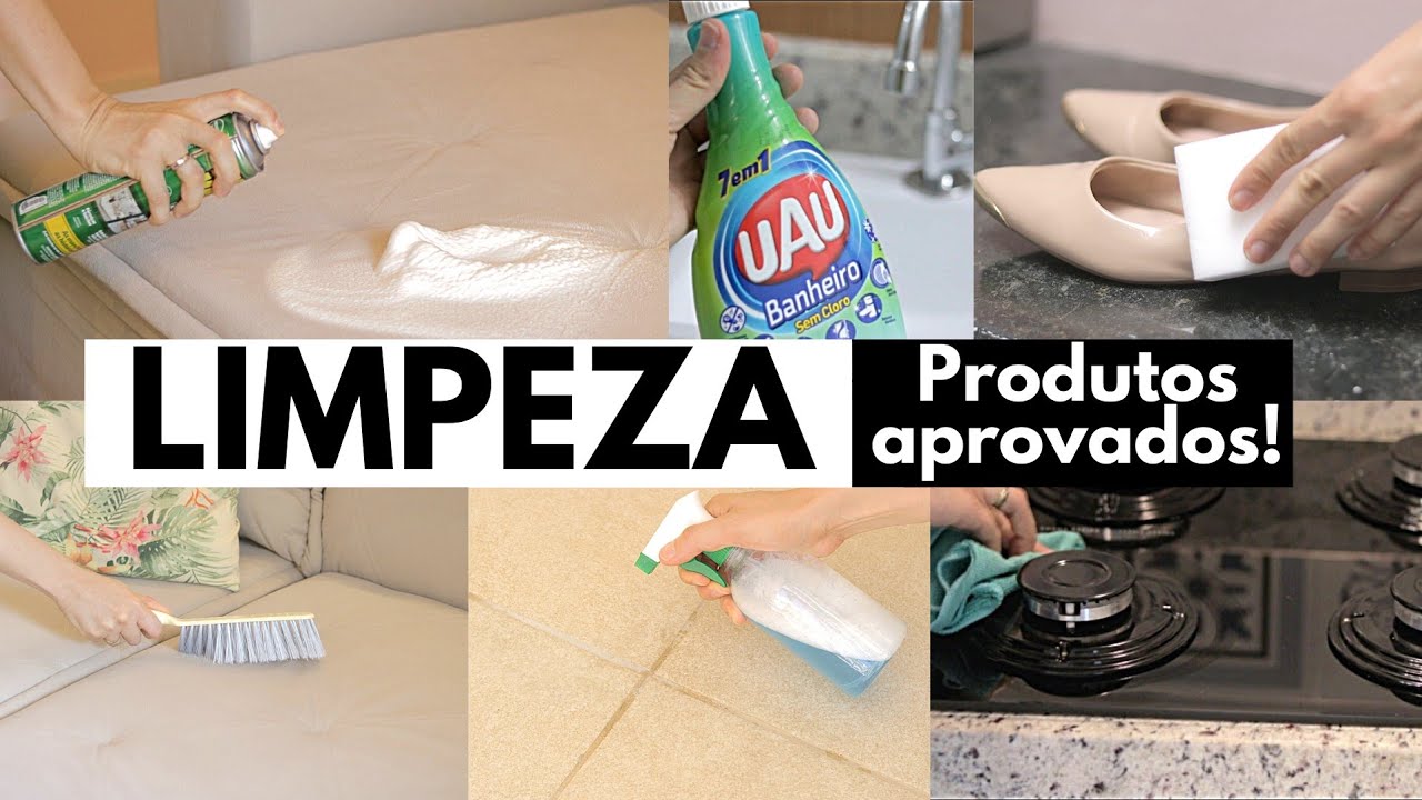 PRODUTOS DE LIMPEZA: Testei e amei!