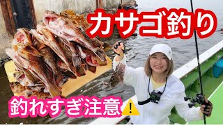 【カサゴ釣り】必見！船長のレクチャーでカサゴ爆釣！in 伊藤遊船NAIKI号 東京湾