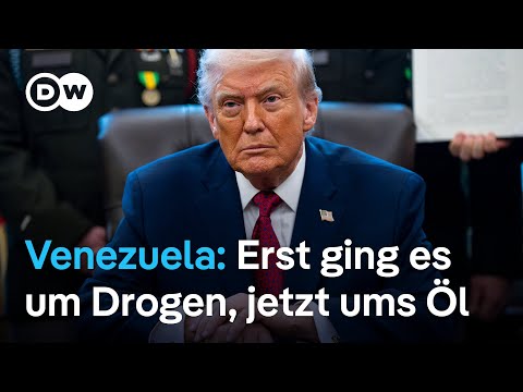 Trump ordnet Seeblockade für Öltanker vor Venezuela an | DW Nachrichten