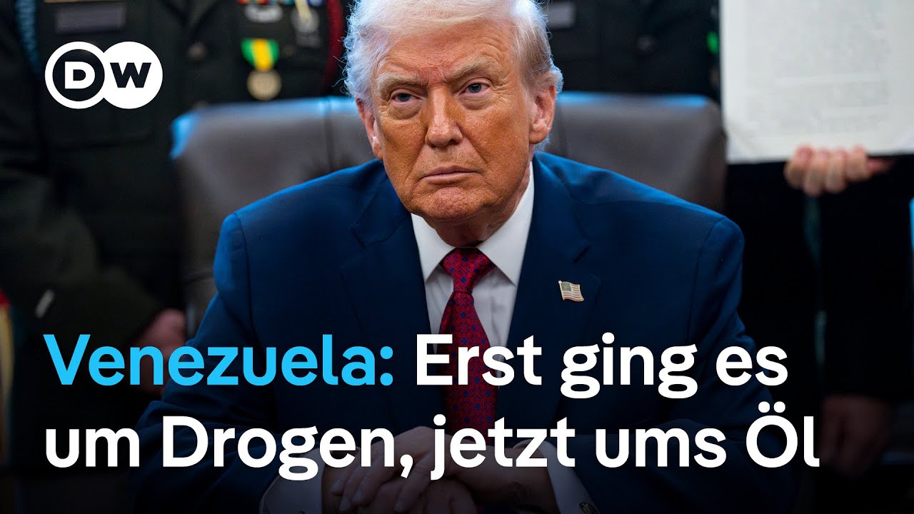 Trump ordnet Seeblockade für Öltanker vor Venezuela an | DW Nachrichten
