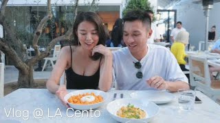 Irene's Vlog丨LA約會餐廳推薦:Cento、義大利麵超有水準太好吃了啦!第一次七夕晚餐成功~