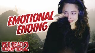 I CRIED! Red Dead Redemption 2 Ending REACTION - Valkyrae Plays RDR2