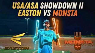 Monsta vs Easton | USA/ASA Showdown II | USA/ASA Slowpitch Bat Review