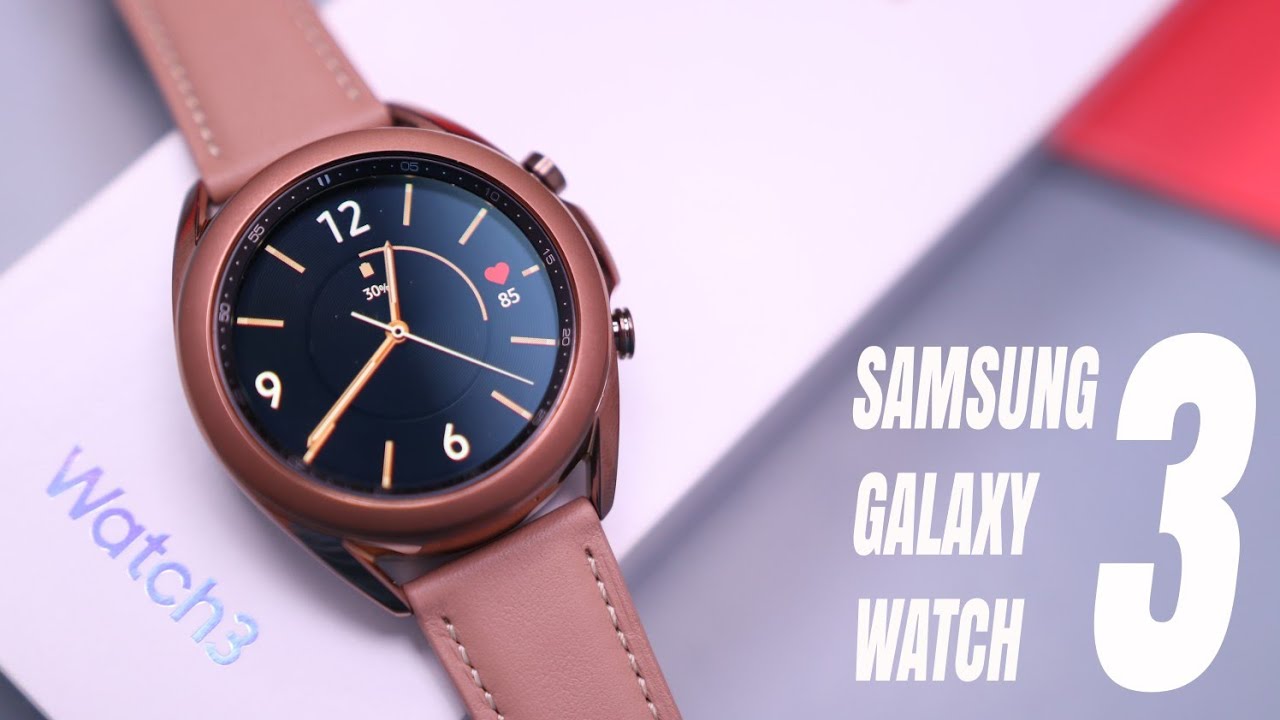 Galaxy Watch 3 - Unboxing, Hands On & Initial Impressions - YouTube