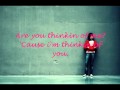 Back Here Lyrics