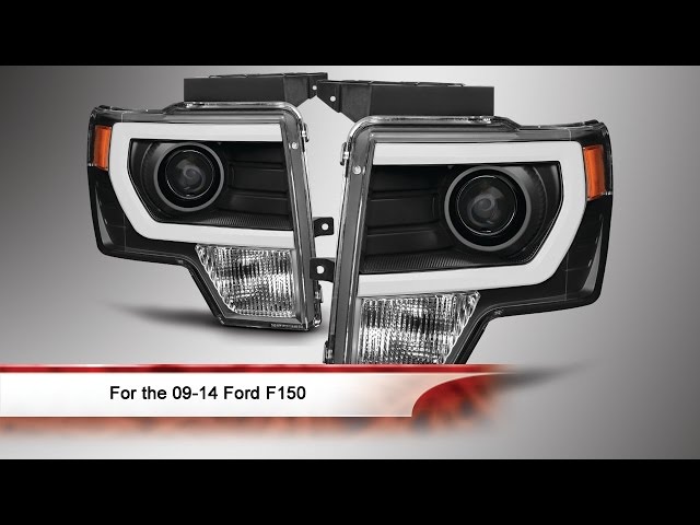 شمعات ليد بروجكتر فورد F150 من 2009 الى 2014 شامل رسوم الشحن والضريبة
