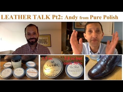 Leather Talk with Andy Vaughn from Pure Polish Pt 2